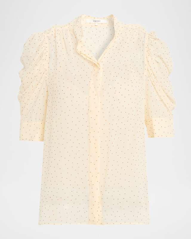 The Gillian Polka-Dot Top